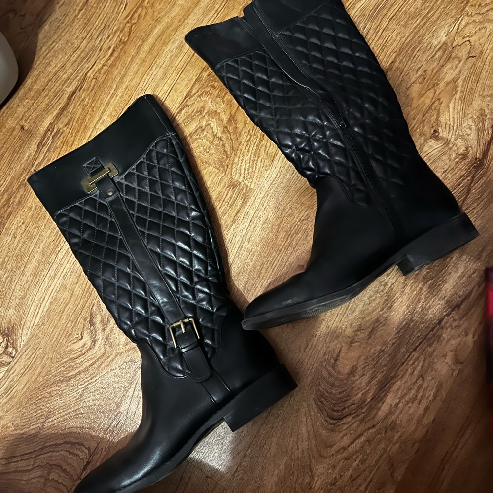 Tall Black Boots